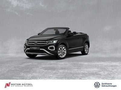 Second-hand VW T-Roc Cabriolet Style 150 CP (110 kW) 2025 Negru Cabrio