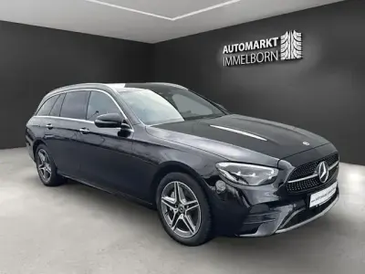 Używany Mercedes E300 AMG 306 KM (225 kW) 2022 Czarny Sedan/Limuzyna