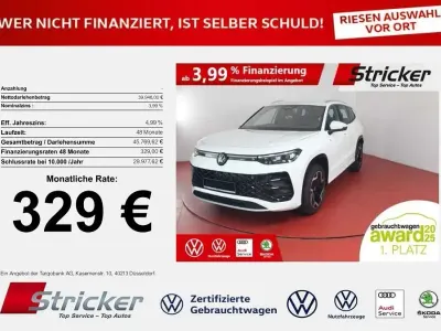 Brugt VW Tayron R-line 150 HK (110 kW) 2025 Hvid SUV