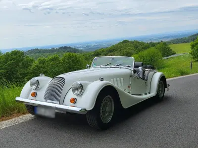 Gebraucht Morgan Plus 8 190 PS (139 kW) 1993 Weiß Cabrio