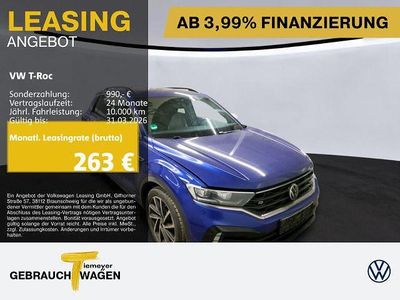 Blau Gebraucht 2020 VW T-Roc R SUV | 24.880 € (Fairer Preis)