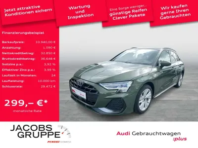 Gebraucht Audi A3 S-Line 204 PS (150 kW) 2025 Grün Limousine