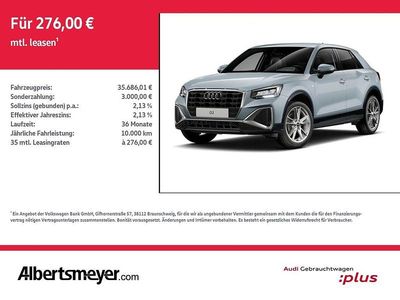 Gebraucht Audi Q2 S-Line 150 PS (110 kW) 2025 Pfeilgrau perleffekt SUV