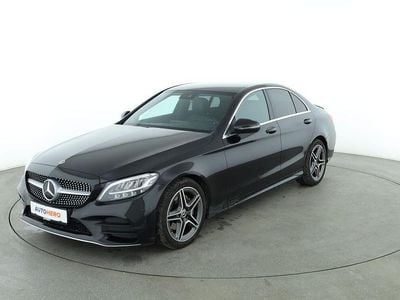 Gebraucht Mercedes C220 AMG line 194 PS (142 kW) 2019 Schwarz Limousine