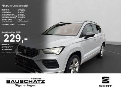 Gebraucht Seat Ateca FR 150 PS (110 kW) 2022 Nevada weiss SUV
