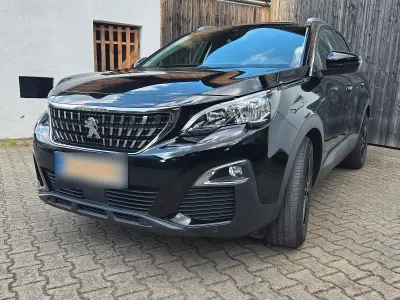 Käytetty Peugeot 3008 Active 131 HP (96 kW) 2018 Musta Katumaasturi