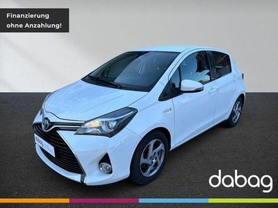 Brugt Toyota Yaris Hybrid 101 HK (74 kW) 2017 Hvid Hatchback