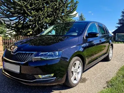 Gebraucht Skoda Rapid Style 110 PS (80 kW) 2018 Schwarz Kleinwagen