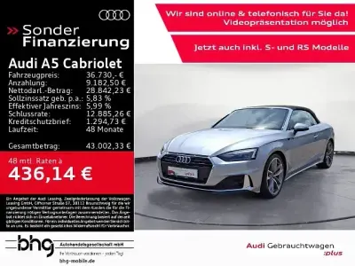 Gebraucht Audi A5 Advanced 163 PS (119 kW) 2022 Silber Coupé