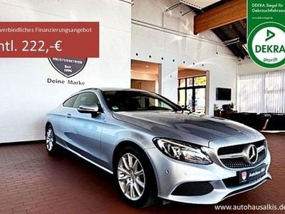 Gebraucht Mercedes C220 170 PS (125 kW) 2017 Diamondsilver metallic paint (metallic) Coupé