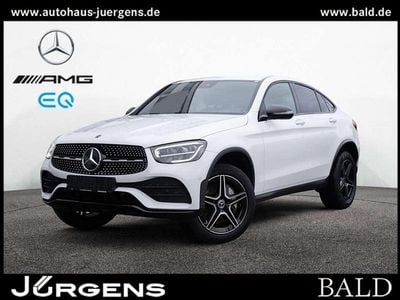 Weiss unilack polarweiß Gebraucht 2021 Mercedes GLC300e AMG Coupé | 41.090 € (Guter Preis)