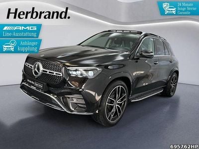 Gebraucht Mercedes GLE450 AMG AMG 367 PS (269 kW) 2024 Metalliclack obsidianschwarz SUV