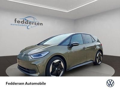 Gebraucht VW ID.3 Pro 150 kW (204 PS) 2024 Dark olivine green metallic schwarz (metallic) Kleinwagen