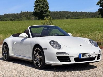 Gebraucht Porsche 911 Carrera 4S Cabriolet 385 PS (283 kW) 2010 Weiß Cabrio