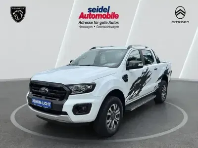 Używany Ford Ranger Wildtrack 213 KM (156 kW) 2020 Biały Pickup