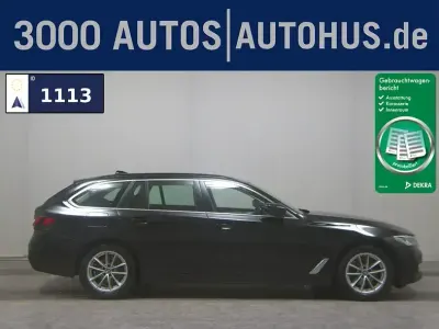 Brugt BMW 520 Sport Line 184 HK (135 kW) 2021 Sort Stationcar