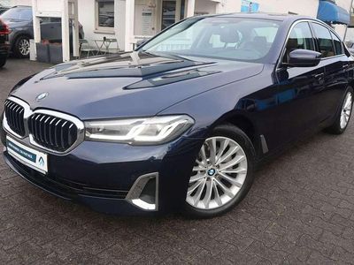 Gebraucht BMW 520 Luxury Line 190 PS (139 kW) 2020 Tansanitblau ii metallic Limousine