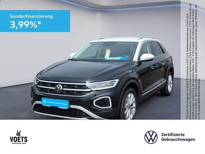 Gebraucht VW T-Roc Style 150 PS (110 kW) 2024 Schwarz SUV