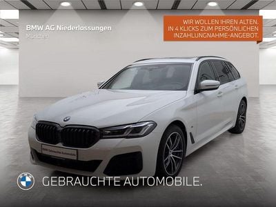 Gebraucht BMW 540 Sport Line 340 PS (250 kW) 2021 Weiß Kombi