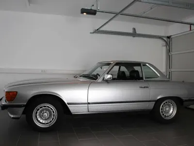 Gebraucht Mercedes SL350 200 PS (147 kW) 1980 Silber Cabrio