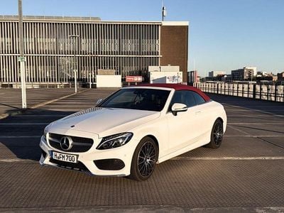 Second-hand Mercedes C180 AMG Edition 1 156 CP (114 kW) 2017 Alb Cabrio