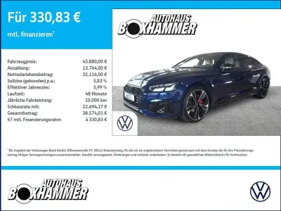 Gebraucht Audi A5 Sportback S-Line 204 PS (150 kW) 2024 Blau Kleinwagen