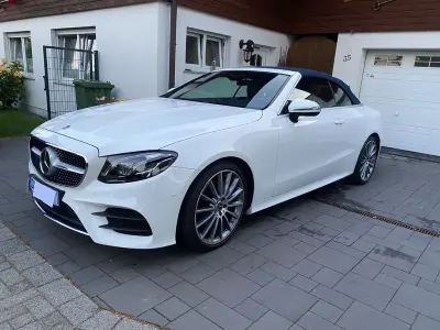 Gebraucht Mercedes E300 AMG 245 PS (180 kW) 2019 Weiß Cabrio