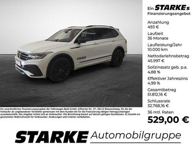 Gebraucht VW Tiguan Allspace R-line 193 PS (141 kW) 2025 Weiß SUV