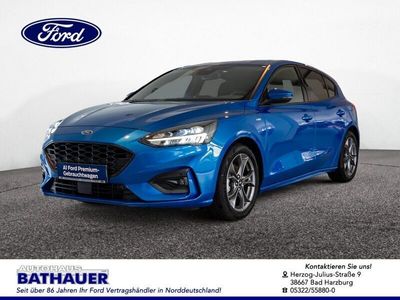 Gebraucht Ford Focus ST-Line 125 PS (91 kW) 2021 Blau Limousine