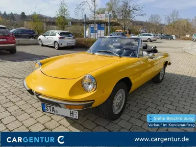 Gebraucht Alfa Romeo Spider Veloce 126 PS (92 kW) 1980 Gelb Cabrio