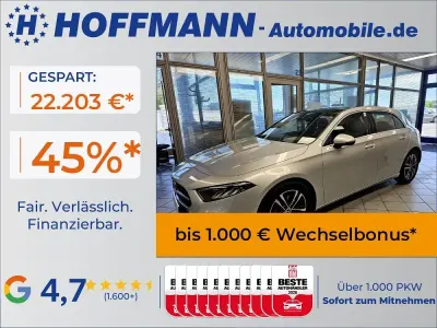 Gebraucht Mercedes A200 Progressive 163 PS (119 kW) 2023 Iridiumsilbermet. (metallic) Limousine