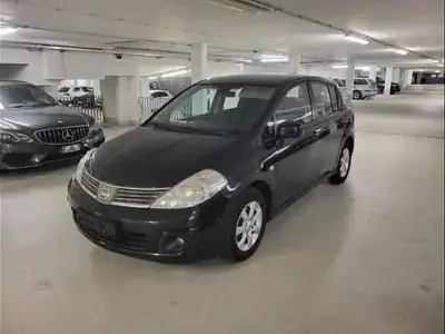 Gebraucht Nissan Tiida Acenta 126 PS (92 kW) 2008 Schwarz Limousine