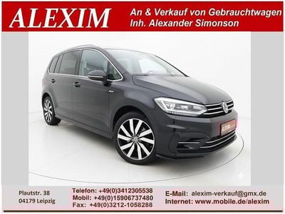 Gebraucht VW Touran Highline 179 PS (131 kW) 2018 Schwarz Van / Kleinbus