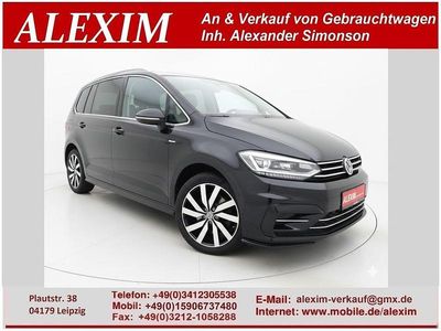 Schwarz Gebraucht 2018 VW Touran Highline Van / Kleinbus | 15.199 € (Fairer Preis)
