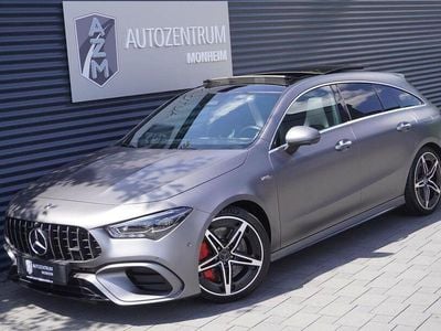 Gebraucht Mercedes CLA45 AMG Shooting Brake AMG 421 PS (309 kW) 2023 Designo magno metallic Kombi