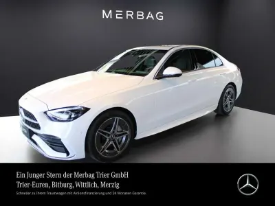 Brugt Mercedes C200 Premium 163 HK (119 kW) 2025 Hvid Sedan