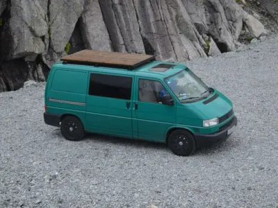Używany VW Transporter 102 KM (75 kW) 1996 Zielony Van