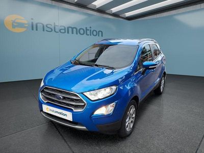 Blau Gebraucht 2021 Ford Ecosport Titanium SUV | 18.399 € (Etwas zu teuer)