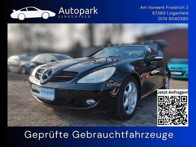 Obsidianschwarz metalliclack Gebraucht 2007 Mercedes SLK200 Edition 1 Cabrio | 7.990 € (Fairer Preis)