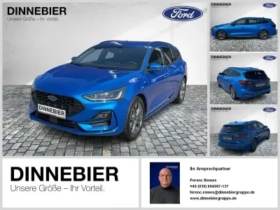 Gebraucht Ford Focus ST-Line X 155 PS (114 kW) 2025 Desert island blue metallic Kombi