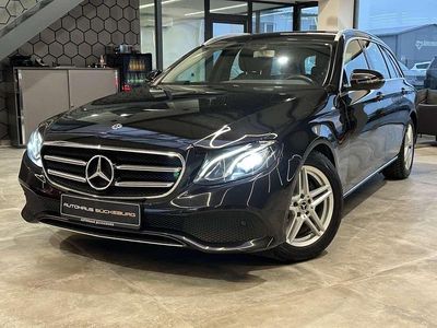 Gebraucht Mercedes E220 Avantgarde 194 PS (142 kW) 2019 Obsidianschwarz  metalliclack Kombi