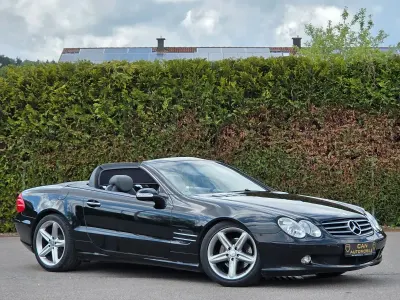 Gebraucht Mercedes SL350 245 PS (180 kW) 2003 Schwarz Cabrio