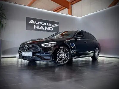 Gebraucht Mercedes C220 AMG line 197 PS (144 kW) 2023 Schwarz Limousine