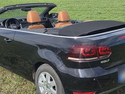Gebraucht VW Golf 105 PS (77 kW) 2011 Schwarz Cabrio