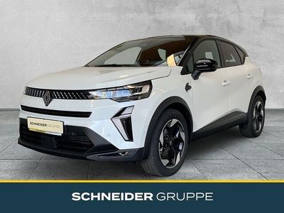 Gebraucht Renault Captur Techno 140 PS (102 kW) 2024 Weiß &amp, schwarz SUV