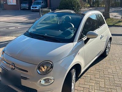 Gebraucht Fiat 500 70 PS (51 kW) 2019 Weiß Cabrio