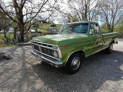 Usado Ford F250 163 HP (119 kW) 1973 Verde Pickup