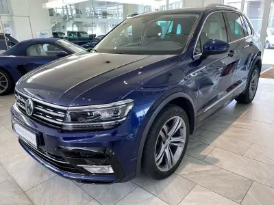 Gebraucht VW Tiguan R-line Plus 150 PS (110 kW) 2016 Blau SUV