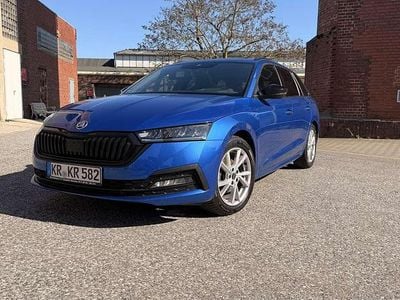 Second-hand Skoda Octavia Style 150 CP (110 kW) 2021 Albastru Break