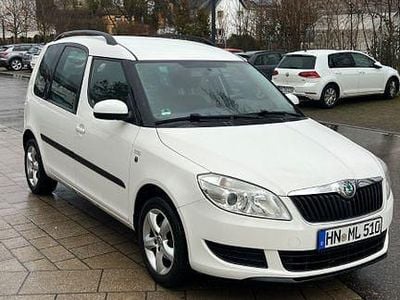 Gebraucht Skoda Roomster Family 86 PS (63 kW) 2012 Weiß Van / Kleinbus